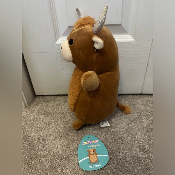 NWT 10” Wilfred the highland cow Squishmallow Hugmee - Picture 6 of 6